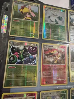 Pokemon TCG 2009 Reverse Holo 9 Rare Card Lot - Cherrim Abomasnow Roserade - Image 2