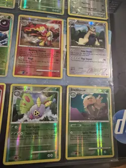 Pokemon TCG 2009 Reverse Holo 9 Rare Card Lot - Cherrim Abomasnow Roserade - Image 5