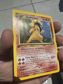 Typhlosion Holo 1st Edition Rare Card Neo Genesis 17/111 - Image 2