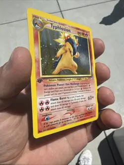 Typhlosion Holo 1st Edition Rare Card Neo Genesis 17/111 - Image 3