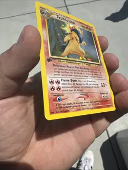 Typhlosion Holo 1st Edition Rare Card Neo Genesis 17/111 - Image 4