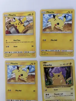 Pokemon TCG Nintendo Card Lot - Pikachu & Raichu 6 cards - Image 2