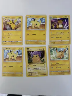 Pokemon TCG Nintendo Card Lot - Pikachu & Raichu 6 cards - Image 4