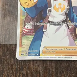 Volo (Full Art) Ultra Rare Holofoil 151/159 NM Crown Zenith Pokemon Card - Image 5