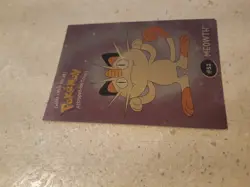 Meowth Foil pokemon stadium card danone - Image 1