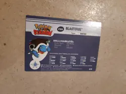 Blastoise Foil pokemon stadium card danone - Image 5