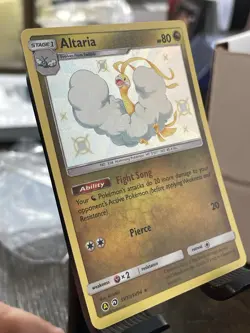 Altaria SV37/SV94 Hidden Fates: Shiny Vault Holo Rare Pokemon Card - NM - Image 2