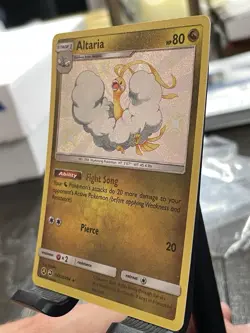 Altaria SV37/SV94 Hidden Fates: Shiny Vault Holo Rare Pokemon Card - NM - Image 3