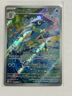 Frogadier 089 Chaos Rising Pokemon card - Image 1
