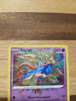 Pokemon Card Zacian Holo Amazing Rare NM 82/185 - Image 3