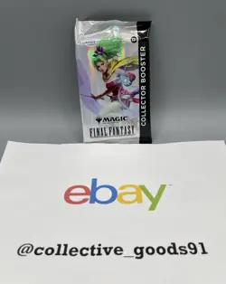 MTG Magic: The Gathering Final Fantasy Collector Booster Pack SEALED - Image 2