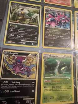 Pokemon TCG Holo 9 Rare Card Lot - Lumineon Magmortar Electivire Shiftry - Image 4