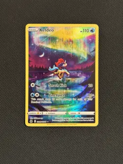 Keldeo Crown Zenith Galarian Gallery Holo Rare Card GG07/GG70 Near Mint - Image 1