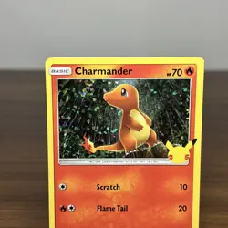 Charmander 9/25 25th Anniversary Mcdonalds Promo | Holo Pokemon Card 2021 - Image 2