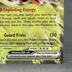 Pokemon Forretress ex Card #005/093 PAL Paldea Evolved NM - Image 4
