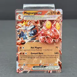 Pokemon Magcargo ex Card #029/167 TWM Twilight Masquerade NM - Image 1