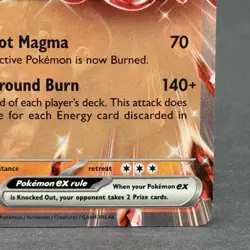 Pokemon Magcargo ex Card #029/167 TWM Twilight Masquerade NM - Image 4