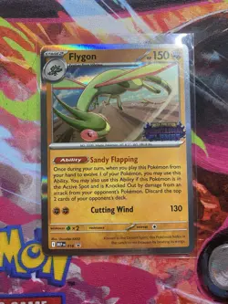Flygon (Prerelease) Staff - ME: Mega Evolution Promo (MEP) Pokemon TCG Card NM - Image 1