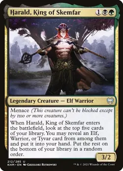 ** Lathril, Blade of the Elves ** EDH Commander Deck ** MTG - Image 4