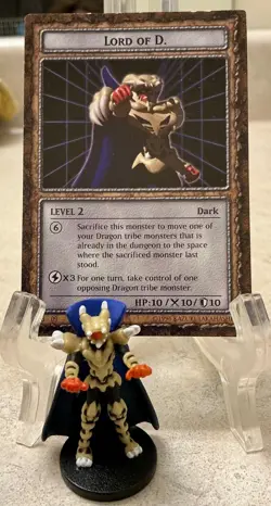 yugioh dungeon dice monsters lord of d figura nad card - Image 1