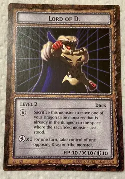 yugioh dungeon dice monsters lord of d figura nad card - Image 2