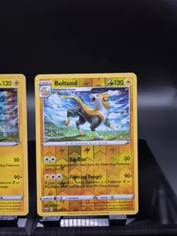 Pokemon TCG Boltund 075/202 Sword & Shield Base Set Holo & Reverse Holo Card - Image 3