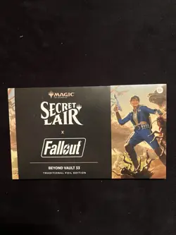 Secret Lair Fallout Beyond Vault 33 Foil Sealed MTG - Image 1