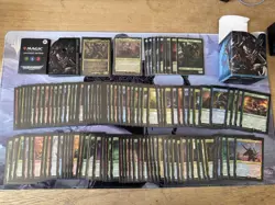 Warhammer 40,000 Magic The Gathering Commander Deck Tyranid Swarm, Sleeved - Image 1