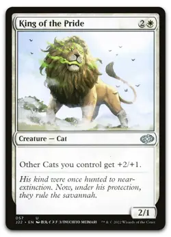 King of the Pride #57 (NM) Jumpstart 2022 J22 Magic MTG - Image 1