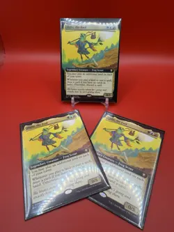 MTG Flubs, the Fool 0356 Buy-A-Box Promo Extended Art Bloomburrow: Commander NM - Image 3