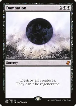 Magic the Gathering MTG - Damnation - Time Spiral Remastered - NM - Image 1