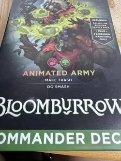 MTG Bloomburrow Commander Deck Animated Army Magic The Gathering Sealed - Image 4