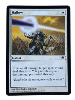 Hallow Darksteel Regular MTG Magic the Gathering Light Play LP - Image 1