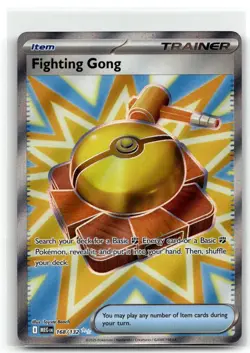 Fighting Gong 168/132 Ultra Rare Mega Evolution Pokemon NM b4 - Image 1