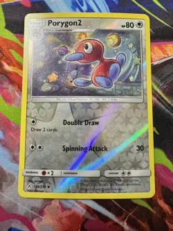 Pokemon TCG Porygon 2 156/214 SM Unbroken Bonds Reverse Holo Uncommon NM Mint - Image 5