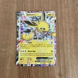 Pokemon TCG Jolteon-EX Generations 28/83 Holo Holo Rare EX - Image 1