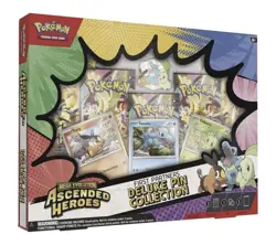 Pokemon TCG Ascended Heroes First Partners Deluxe Pin Collection New & Sealed ✅ - Image 1