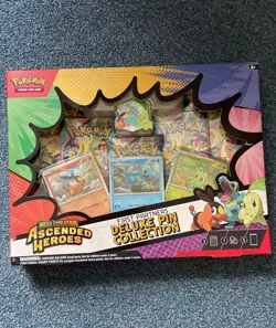 Pokemon TCG Ascended Heroes First Partners Deluxe Pin Collection New & Sealed ✅ - Image 3