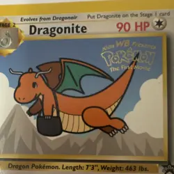 Pokemon TCG Dragonite The First Movie Wotc Promo 05/53 1999 Regular 90 HP - Image 1