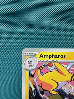 Ampharos #029/086 Non-Holo Rare Deck Exclusives - Pokemon Chaos Rising 2804 - Image 2