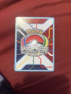 Pokemon Mr. Mime Rare Autographed 47/116 World Championships 2014 70 HP - Image 3