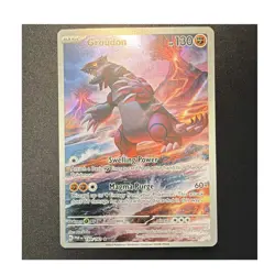 The Pokemon Company Groudon 199/182 SV04 Paradox Rift IR Holo 130HP Basic - Image 1