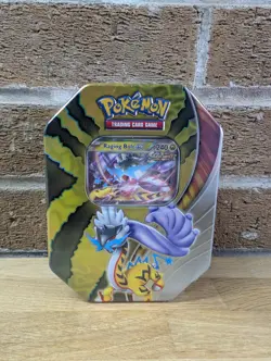 Pokemon TCG Iron Boulder EX Paradox Destinies Tin - New & Sealed - Image 1