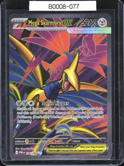 Pokemon TCG Mega Skarmory ex 106/088 Perfect Order Ultra Rare B0008-077 - Image 1