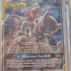 The Pokemon Company Mewtwo & Mew GX SM191 Sm Promo TAG TEAM GX Holo 270 HP EN - Image 1