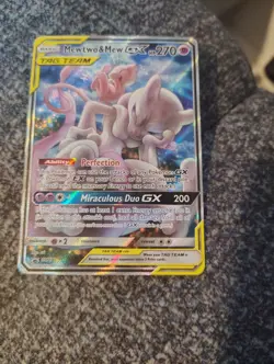 The Pokemon Company Mewtwo & Mew GX SM191 Sm Promo TAG TEAM GX Holo 270 HP EN - Image 2