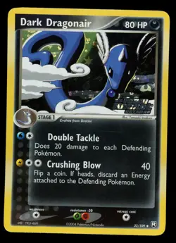 DARK DRAGONAIR 2004 Pokemon EX Team Rocket Returns #32/109 Reverse Holo - Image 1