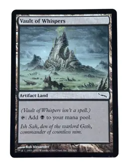 Vault of Whispers Mirrodin Regular MTG Magic the Gathering Light Play LP - Image 1