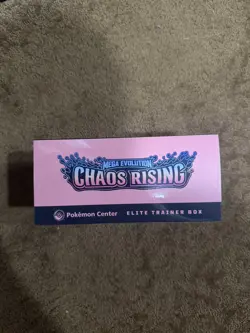 Pokemon Mega Evolution Chaos Rising Pokemon Center Exclusive ETB sealed - Image 3