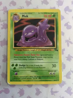 Pokemon TCG Fossil - Muk (28/62) - HP - Image 1